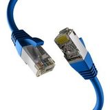 Patchkabel CAT8.1 BLAU 7,5m RJ45 PATCHKABEL S/FTP PIMF, LSZH 2000MHZ 40GB NETZWERKKABEL - 1 VPE = 5 Stück