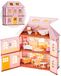 Maison modèle Acrylique Rose 178 Pièces