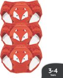 MY CARRY POTTY Oefenbroekjes Zindelijkheidstraining – 3-4 Jaar – 3 Stuks – Vos – Herbruikbaar