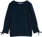 Tom Tailor Denim Sweatshirt met gerimpelde mouwen