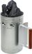 Michelino Brikettenstarter - BBQ starter - Houtskool starter - Met handvat - RVS