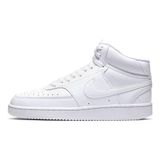 Nike Court Vision Mid Dames Sneakers - White