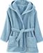 Vertbaudet Bademantel – kind – met capuchon – katoen – blauw