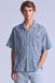 Levi's Camp overhemd met korte mouwen - Men's - S - Blauw / Mini Plaid