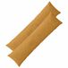 vidaXL - Kussensloop - 2 stuks - ALMELO - Geel - 40 x 145 cm - corduroy