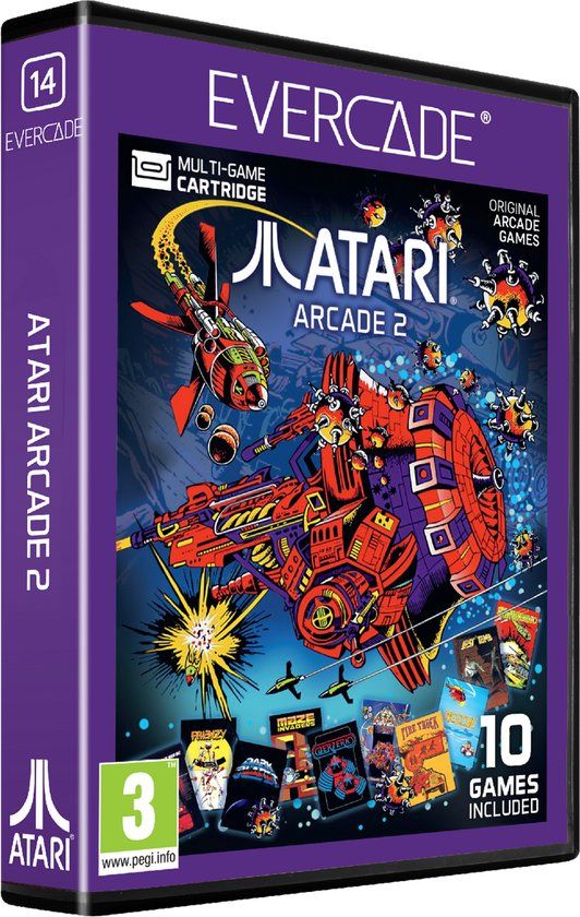 Evercade Cardridge - ATARI Arcade Collection 2 - Standard Edition