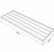 vidaXL Dakpaneel 12 stuks Grijs 129 x 45 cm Gegalvaniseerd staal
