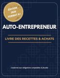 Registre Auto-Entrepreneur 2026: Livre de Compte Chronologique: Cahier de Comptabilité pour Micro-Entreprise | Format A4 ... Chiffre d'Affaires, Achats et Kilométrique