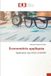 Économétrie Editions Universitaires Europeennes Économétrie appliquée Paperback
