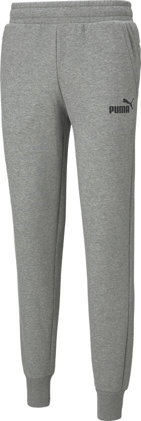 PUMA ESS Logo Pants FL Men's Pants - Grey - Size XXL