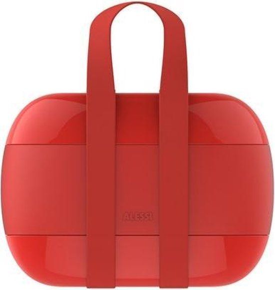 Alessi Food à porter lunchbox - Rood