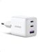 UGREEN Zapix 30W USB-C GaN Fast Charger, 3-Port Power Adapter for iPhone 17 Pro Max, Air 16, 15, 14, 13 Plus, Pixel 9, 8 Pro, 7a, Galaxy S25, S24, S23 Ultra, A56, A16, iPad, MacBook Air (White)