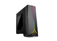 MSI mag Meta S 3SI-019XEU PC (Ryzen 5 3600, 8 GB RAM, 512 GB SSD, GTX 1660 Super Aero ITX, FreeDOS), DOS, zwart