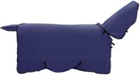vidaXL Paardendeken - Marineblauw - 165 cm - Polyester Fleece