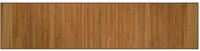 vidaXL Vloerkleed rechthoekig 70x300 cm bamboe bruin