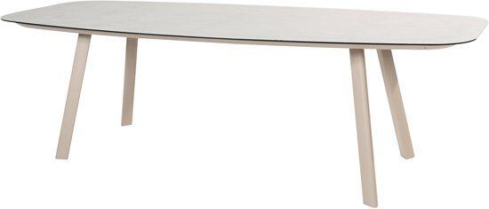 4 Seasons Outdoor Manolo tuintafel keramiek 240x103 cm - latte