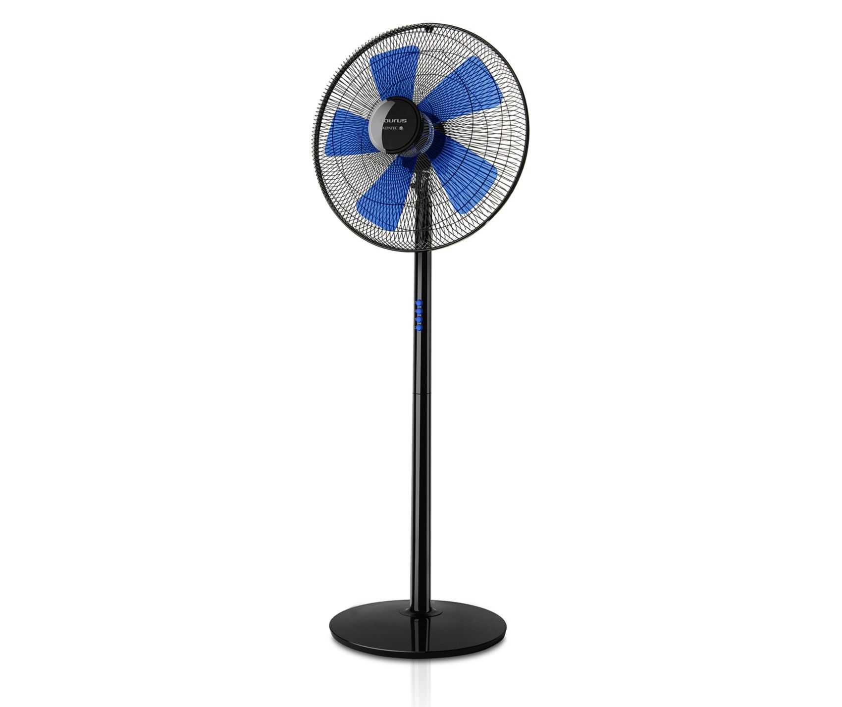 Taurus Boreal 16C Elegance - Huishoudelijke ventilator met bladen - Zwart, Blauw
