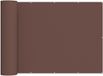 vidaXL Balkon Privacy Scherm 200 x 400 cm Stof met PU-coating Bruin