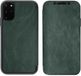 JVS Products Galaxy S21 Ultra Bookcase Hoesje - Leer - Siliconen - Book Case - Flip Cover - Samsung Galaxy S21 Ultra - Groen