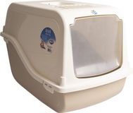 Laroy Group Duvo+ Kattentoilet Ariel Met Filter Wit Plastic Gesloten