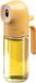 Distributeur d'huile sans marque 250 ml – refermable, pompe à gâchette, friteuse à air, barbecue, rôtir (blanc/jaune)