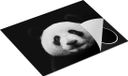 Chefcare Inductie Beschermer Panda - Zwart Wit - 65x52 cm - Inductie Mat