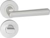 Impresso Leeds Poignée de porte - Aluminium - 2 pièces