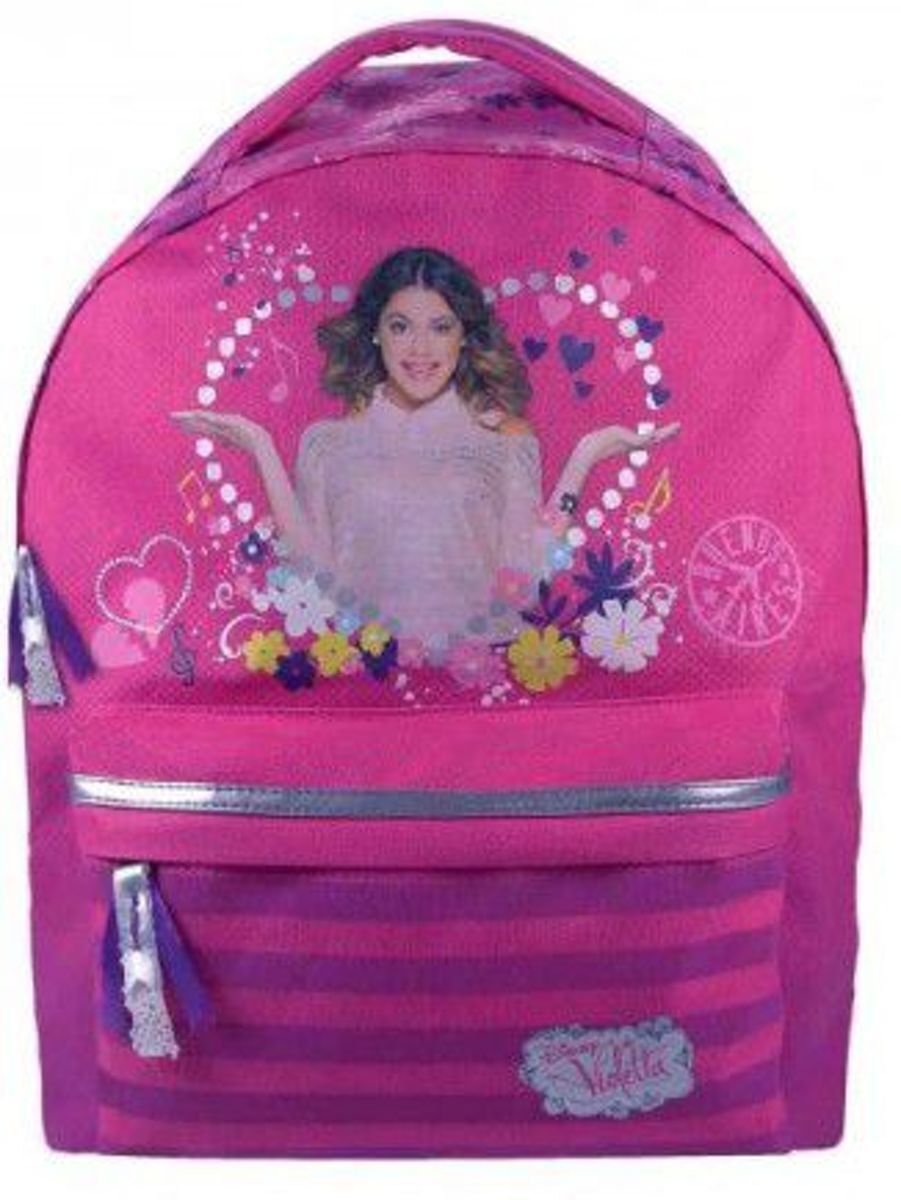 Vadobag Kinderrugzak Violetta Music Is My Life Groot