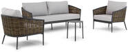 Coco Lanai/Pacific 45 stoel-bank loungeset 4-delig