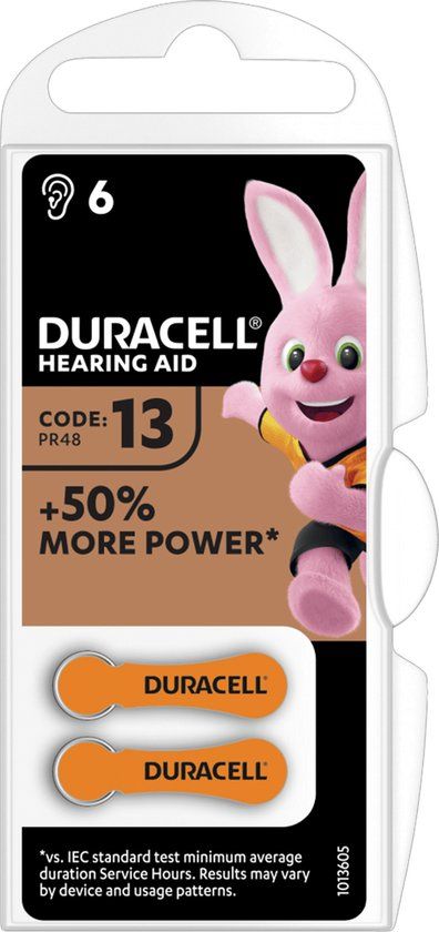 Duracell Hoortoestel Batterij 13 - 6 stuks