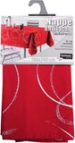 DOUCEUR D'INTERIEUR Tafelkleed BULLY 150 x 240 cm Polyester Rood
