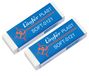 Läufer 69806 Plast Soft 0121 gum, zeer zachte kunststof gum, bijzonder papiervriendelijk, blisterkaart bevat 2 gummetjes