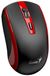 GENIUS muis ECO-8150, 1200 dpi, draadloos, oplaadbaar, Copilot, zwart-grijs