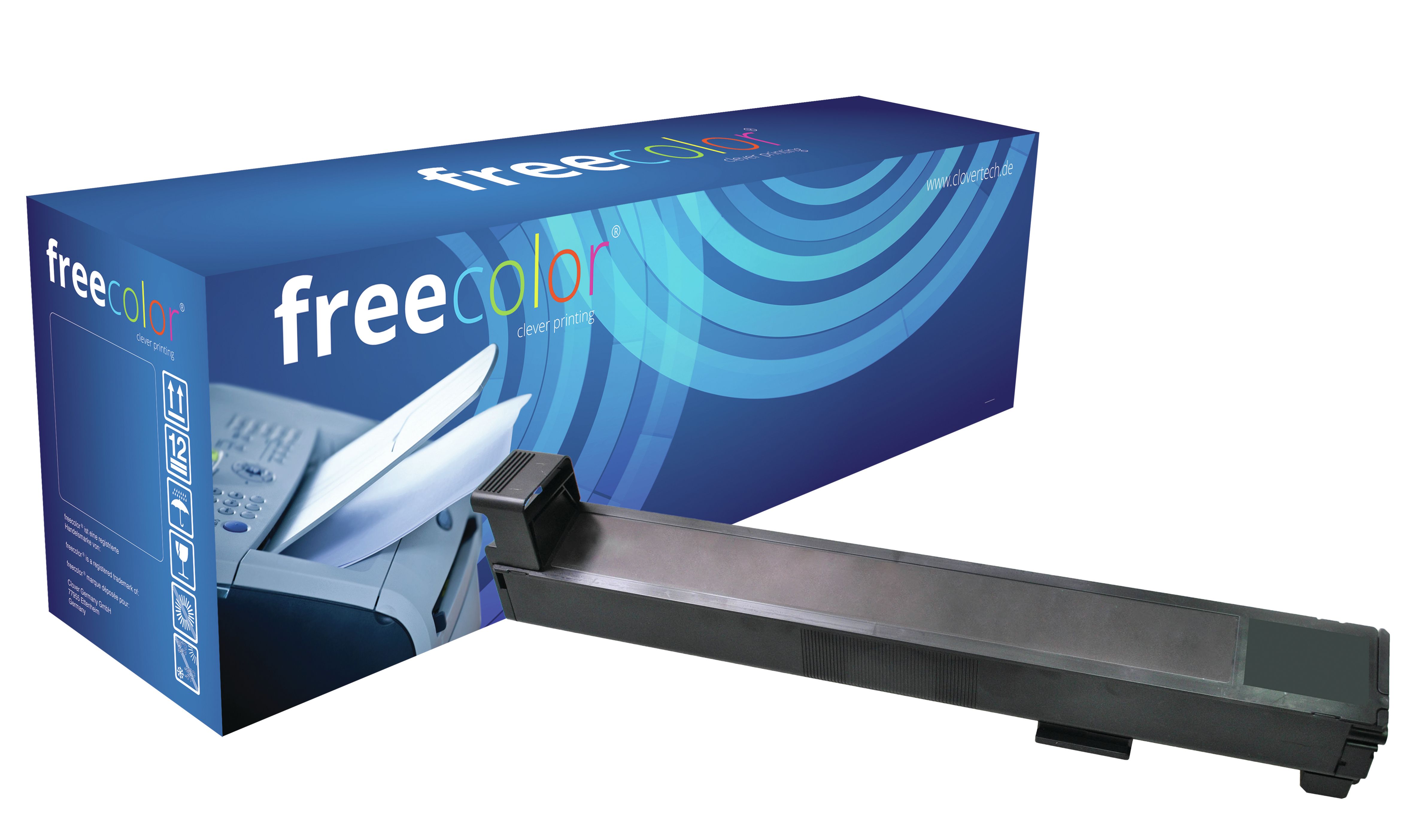 Freecolor 6030K-FRC Toner Cartridge - Black - 19500 Pages - Compatible with HP Color LaserJet CM 6040 MFP, Color LaserJet CM 6030 MFP