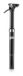XLC SP-T05 Tige de selle - All Mountain - Dropper - 30.9x318mm - Aluminium - Setback - Noir