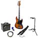 Sire Marcus Miller V5R 4-String Tobacco Sunburst guitare basse électrique set de démarrage