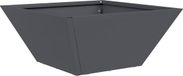 vidaXL Jardinière anthracite 35 x 35 x 15 cm Acier laminé à froid