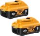 StarTech DeWalt Vervangingsaccu voor DeWalt 20V DCB200, 9000 mAh, 21700 Li-Ion, zwart