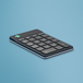 R-Go Tools Numpad Break - Ergonomic Bluetooth Numeric Keypad - Black