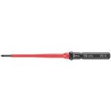 Wera Kraftform Kompakt VDE 65 i PZ 0 x 157 mm TIE Elektronica Pozidriv Verwisselbare kling PZ 0