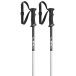 Leki Alpino 65544151 Rider Create Bâtons Argent 75 cm
