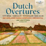 Brilliant Classics Dutch Overtures: Van Bree, Verhulst, Wagenaar, Van Gilse (CD)