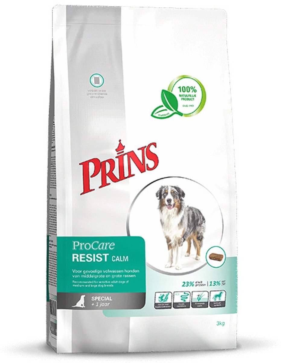 Prins Procare Hondenvoer Resist - Extra Weerstand - 3 kg