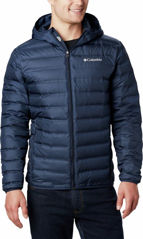 Columbia Lake 22™ II Down Hooded Jacket Men's - Collegiate Navy - XL