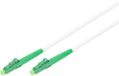 Digitus InfiniBand en Glasvezelkabel 1 m LC LC/APC Groen, Wit