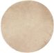 vidaXL - Imitation mouton tapis TAFALLA Beige Ø 120 cm
