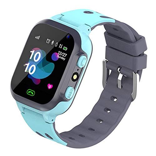 4G Kids Smart Horloge voor Jongens Meisjes, OKYUK 2022 Waterdichte Veilige Smartwatch, GPS Tracker Calling SOS Camera WiFi, voor Kinderen Studenten 4-10Y Verjaardag (zwart T13