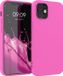 kwmobile hoesje geschikt voor Apple iPhone 12 / iPhone 12 Pro - Back cover - Magenta