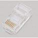 BKL Electronic Modulaire stekker 2606003 stekker, rechte polen 8P8C transparant 100 st.