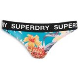 Superdry Classic Bikinibroekje Dames Bali Blue Anemone